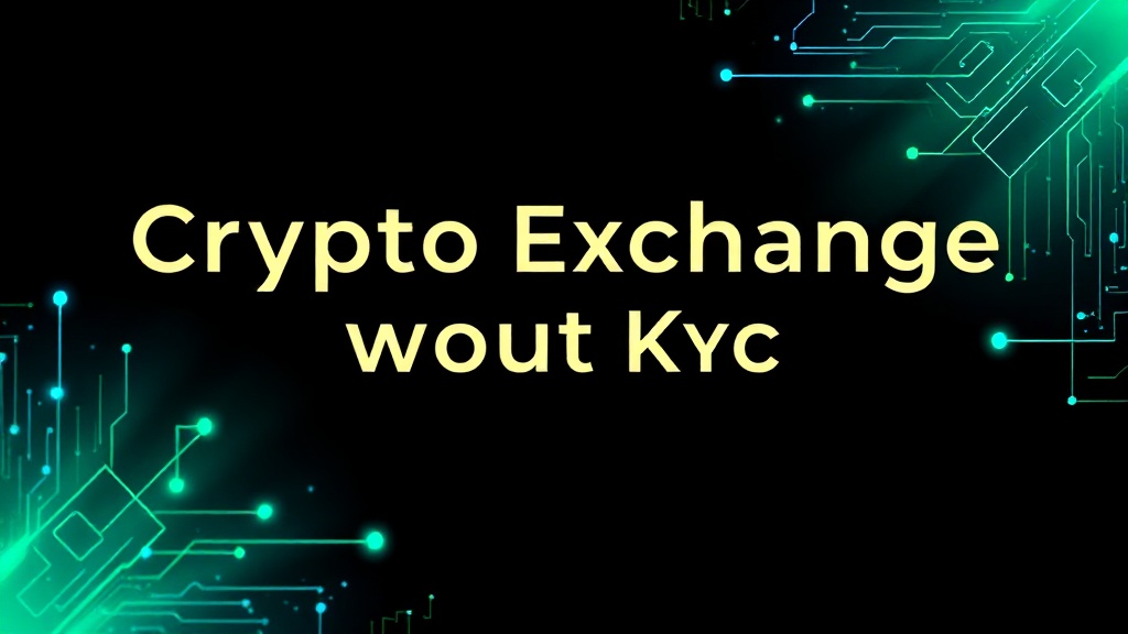 Crypto Exchange Without KYC: Trade Privately in 2024